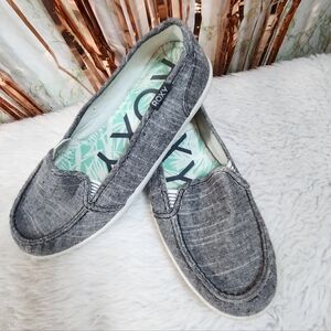 ROXY Canvas Slip Ons